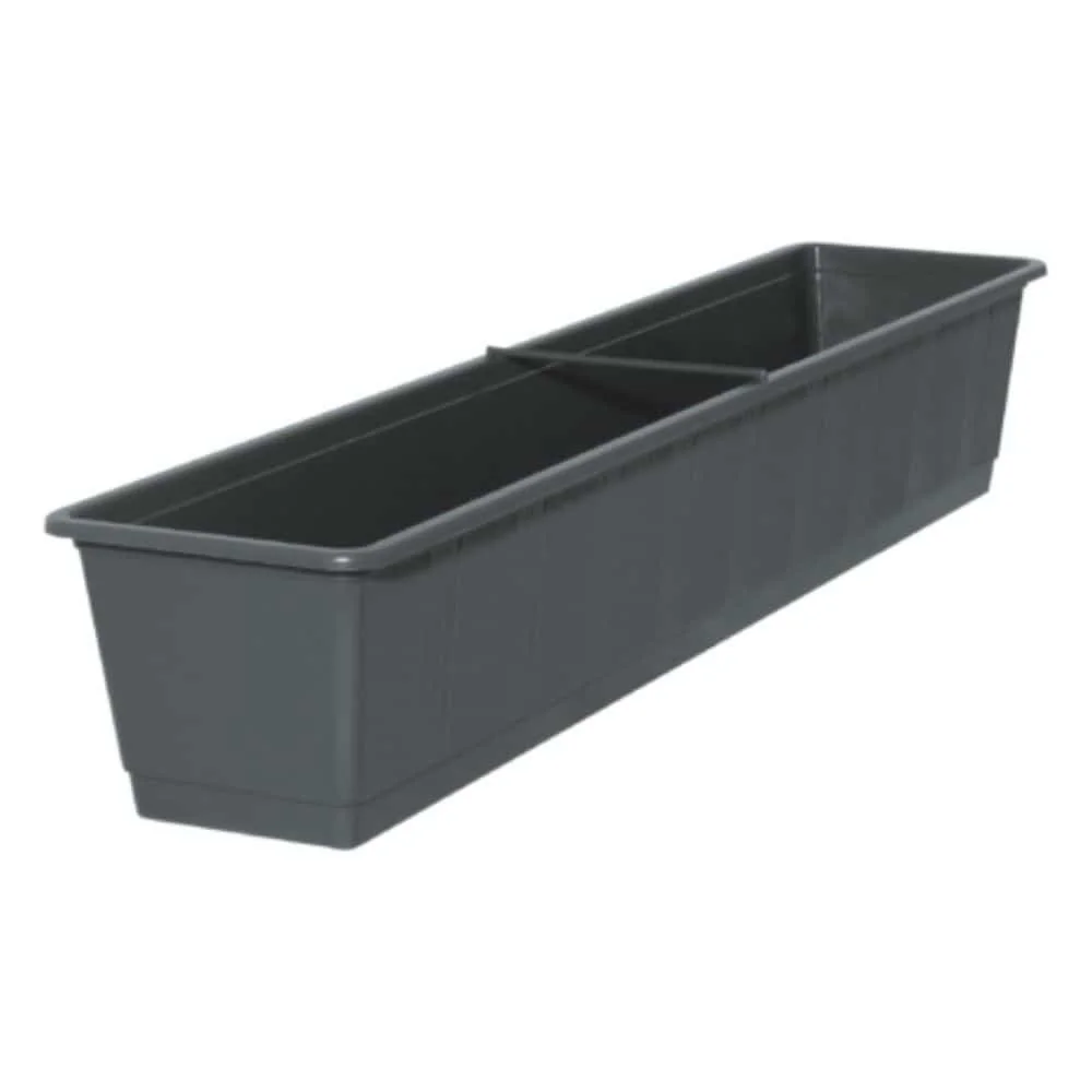 "Jardinière 80 cm Anthracite, Balcon & Terrasse image"