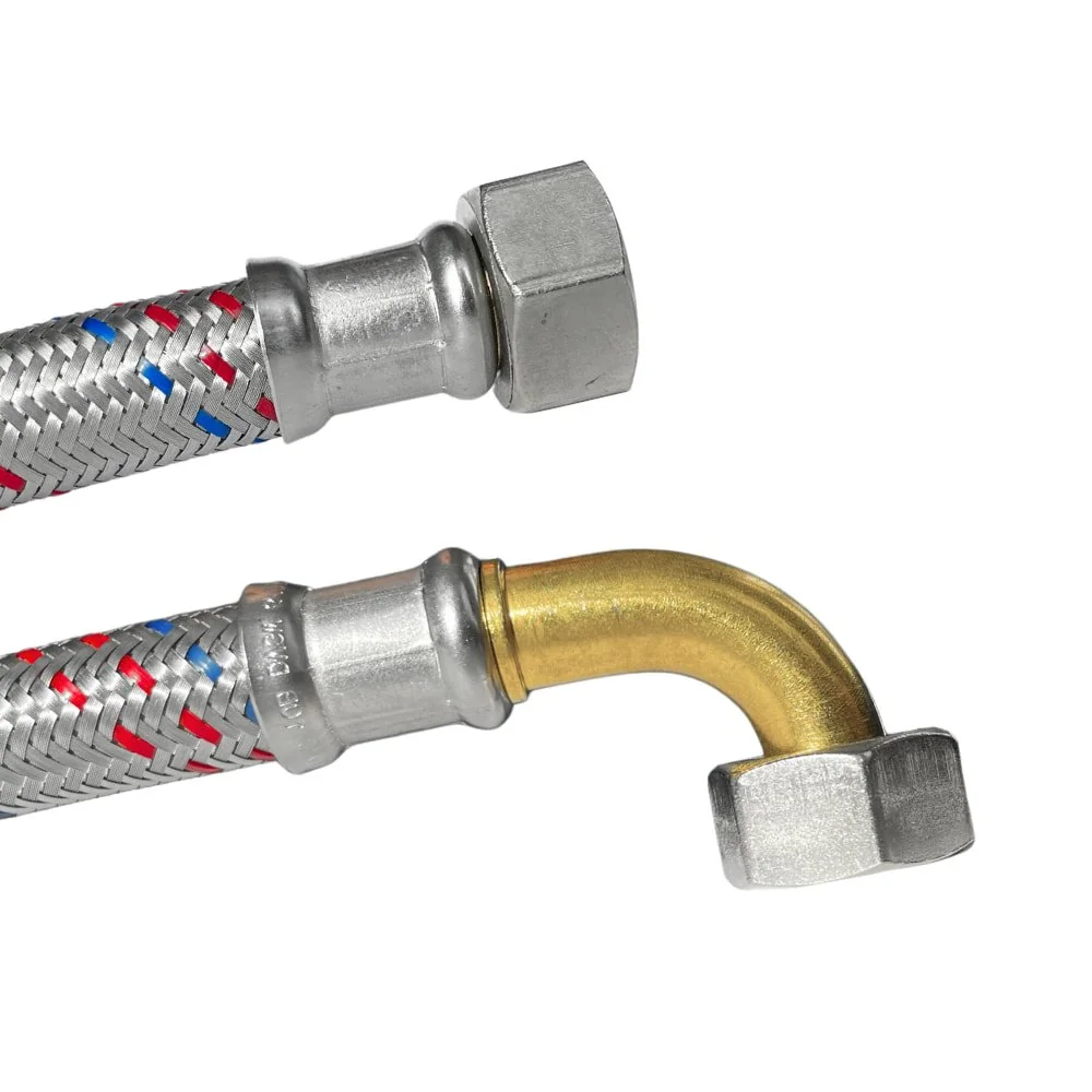 "Flexible Hydraulique 3/4 Pouce, Inox, Certification DVGW image"