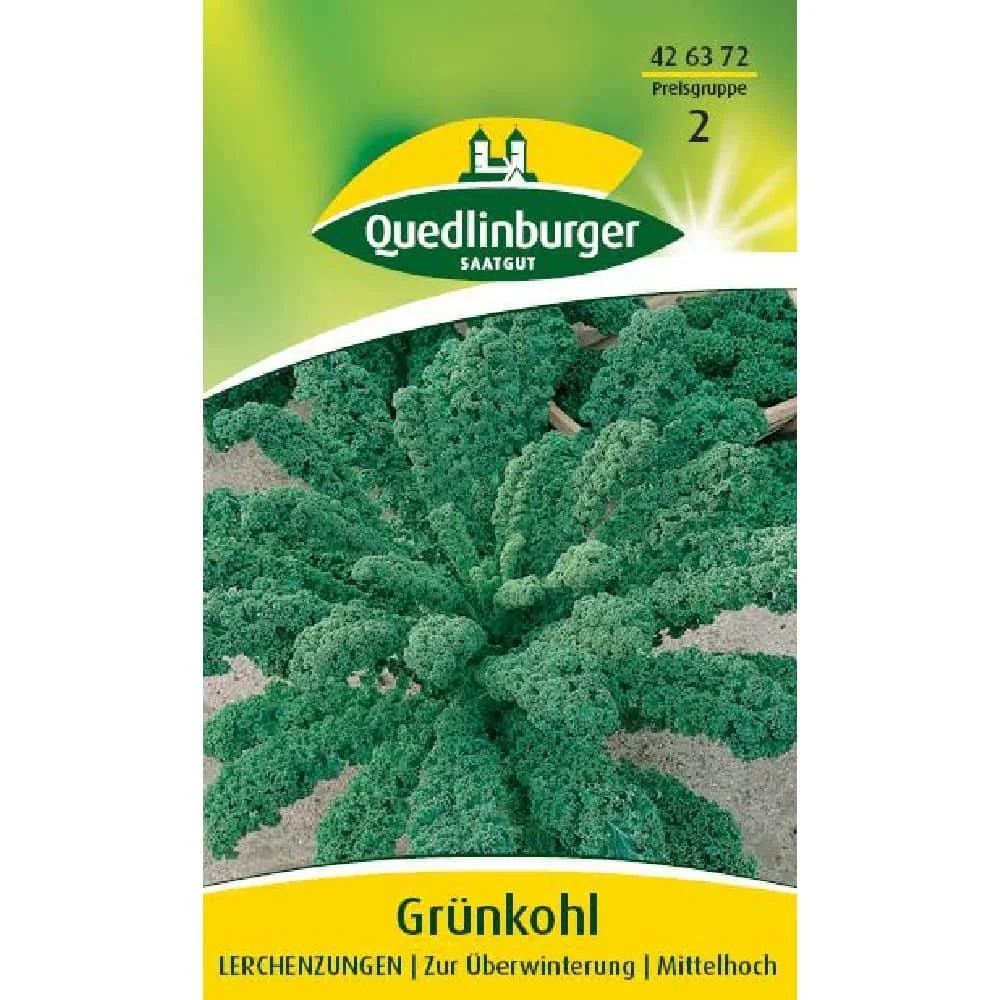 Graines de Chou Kale Lerchenzungen pour Récolte d'Automne et d'Hiver