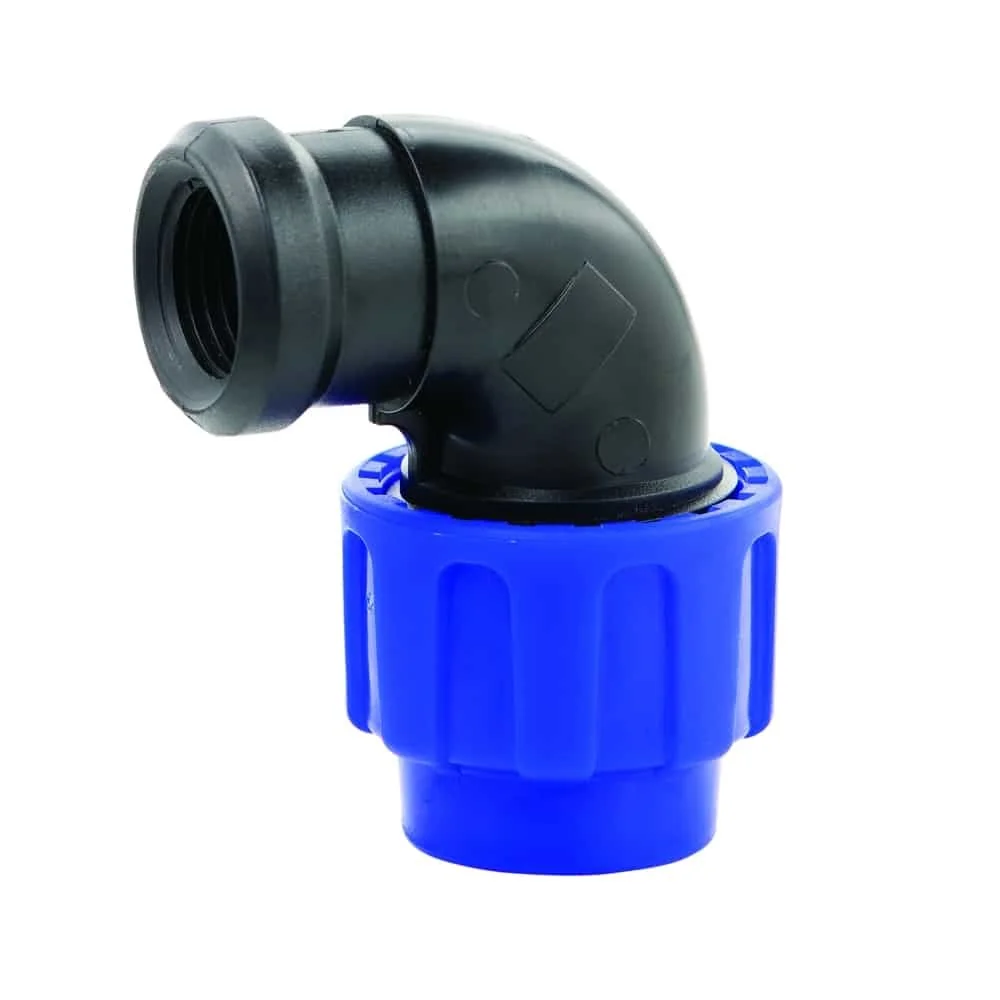 "Raccord de tuyau PP PE 90° angle 20 x 3/4" IG image"