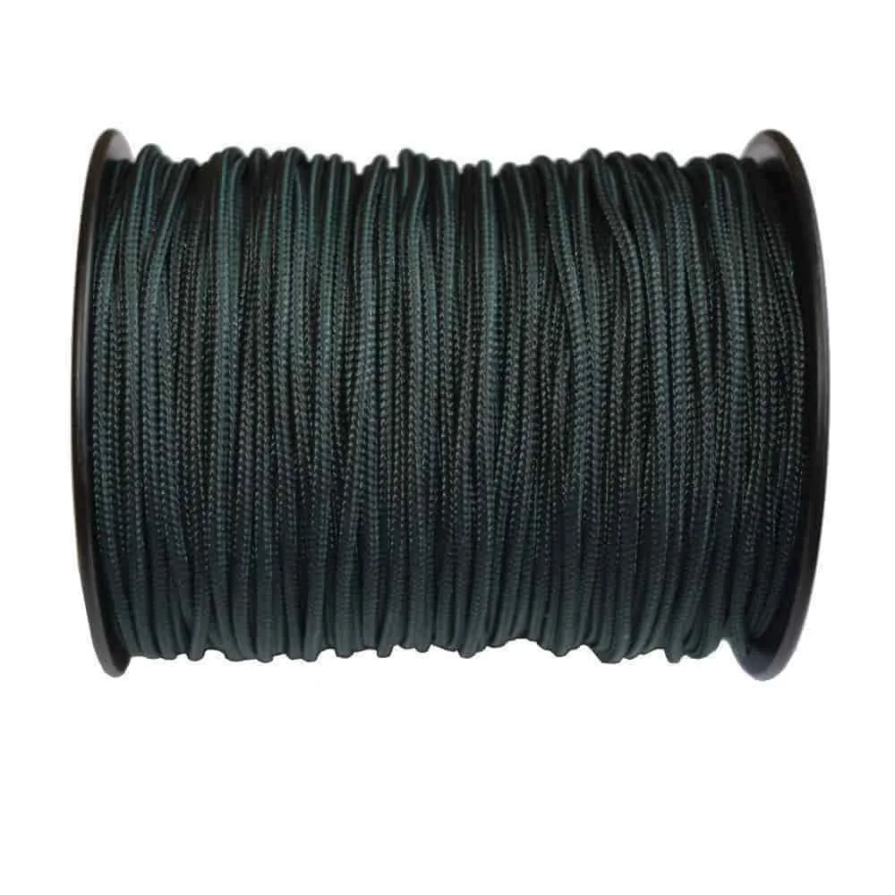 Corde Polypropylène Tressée 2,5mm 85m Noir/Vert