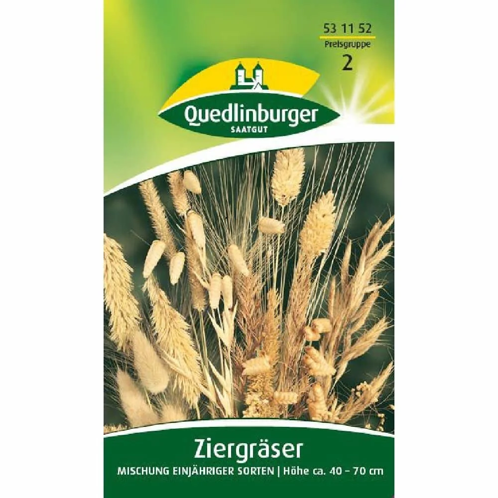 "Graines de graminées ornementales annuelles - Mélange décoratif pour jardin image"