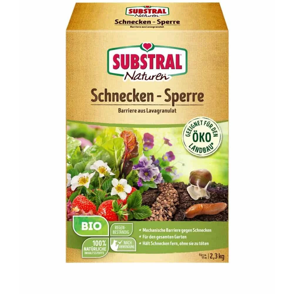 Barrière Anti-Limaces Naturelle, Granulés de Lave, 2,3 kg