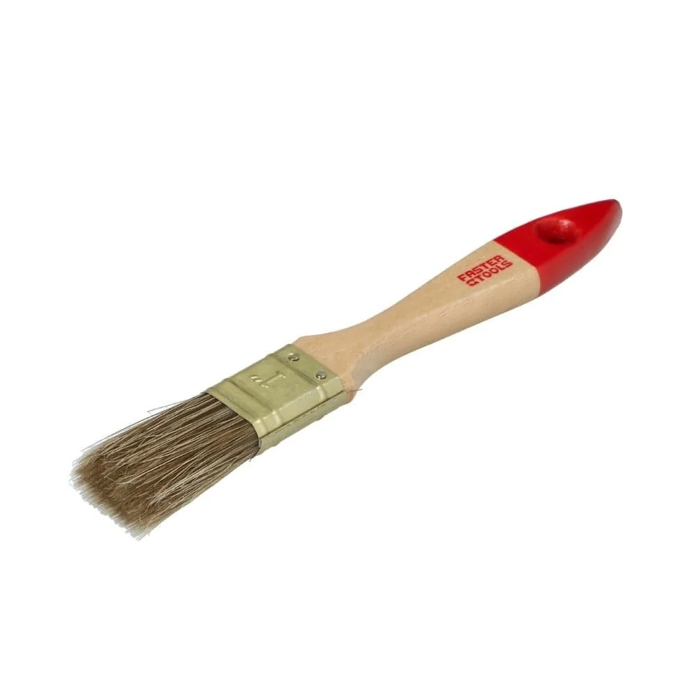 "Pinceau Plat Acrylique 25mm - Idéal pour la Peinture Acrylique image"