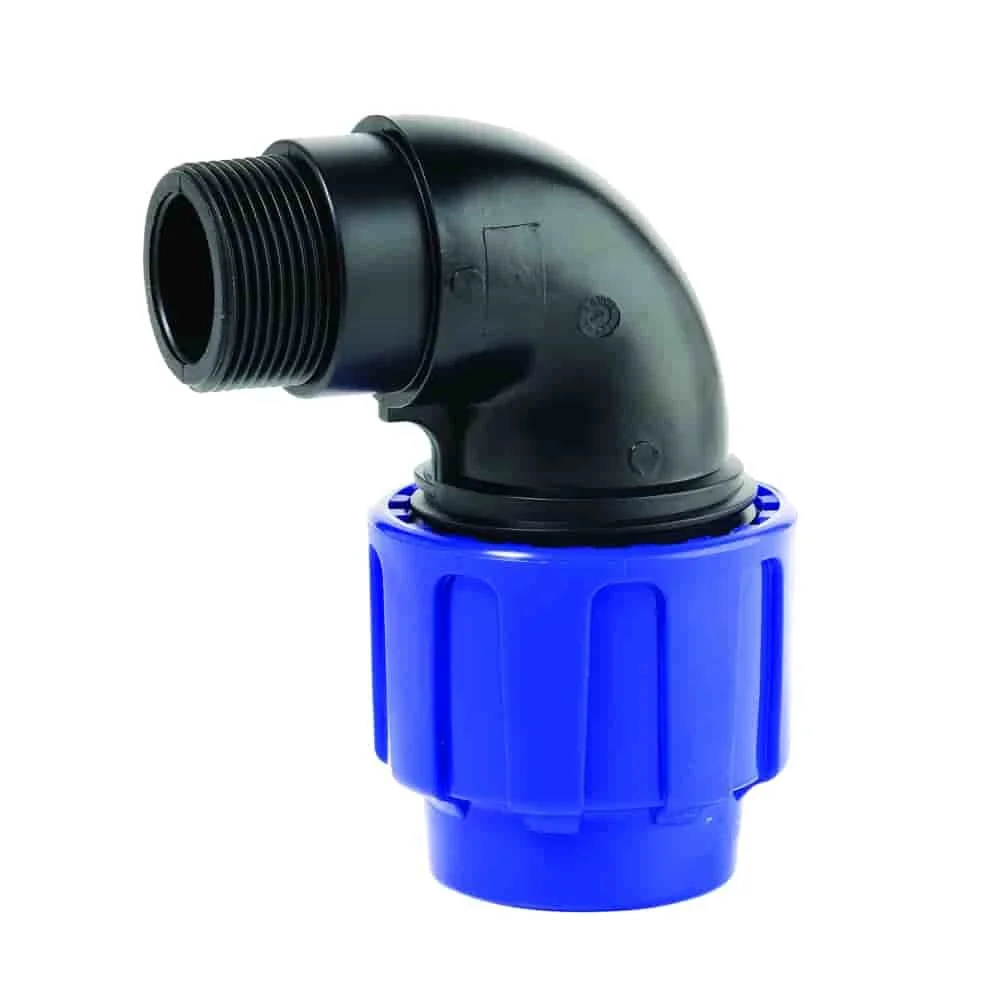 "Raccord de tuyau PP PE 90° angle 25 x 3/4" AG image"