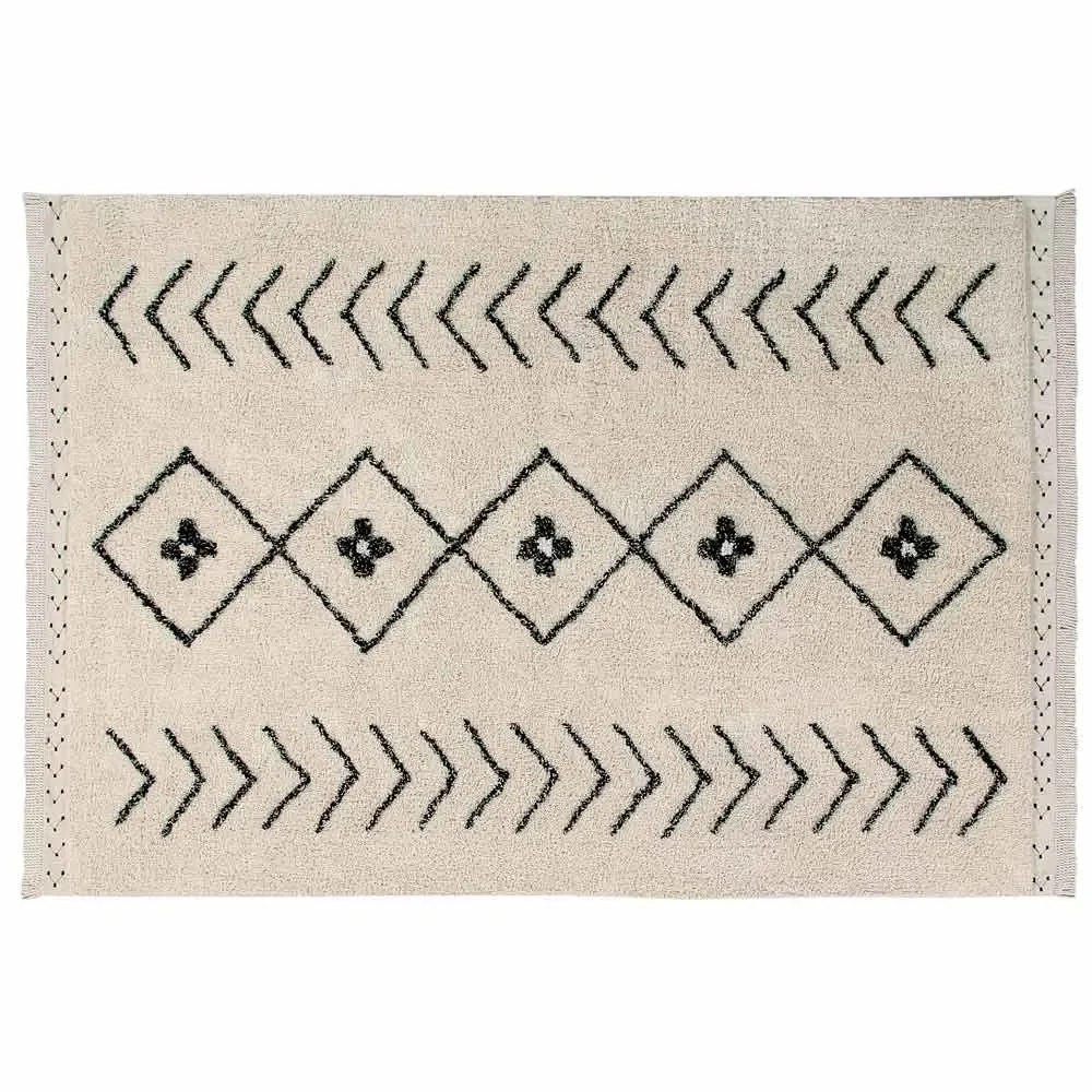 "Lorena Canals Tapis Bereber losanges "Rhombs, Taille: 140 x 210 cm image"