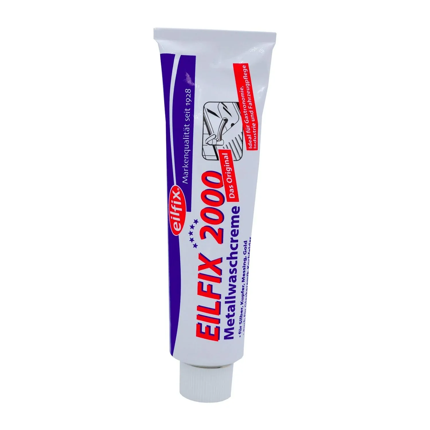 "Crème pour le nettoyage des métaux Eilfix 2000 - tube de 150 ml image"