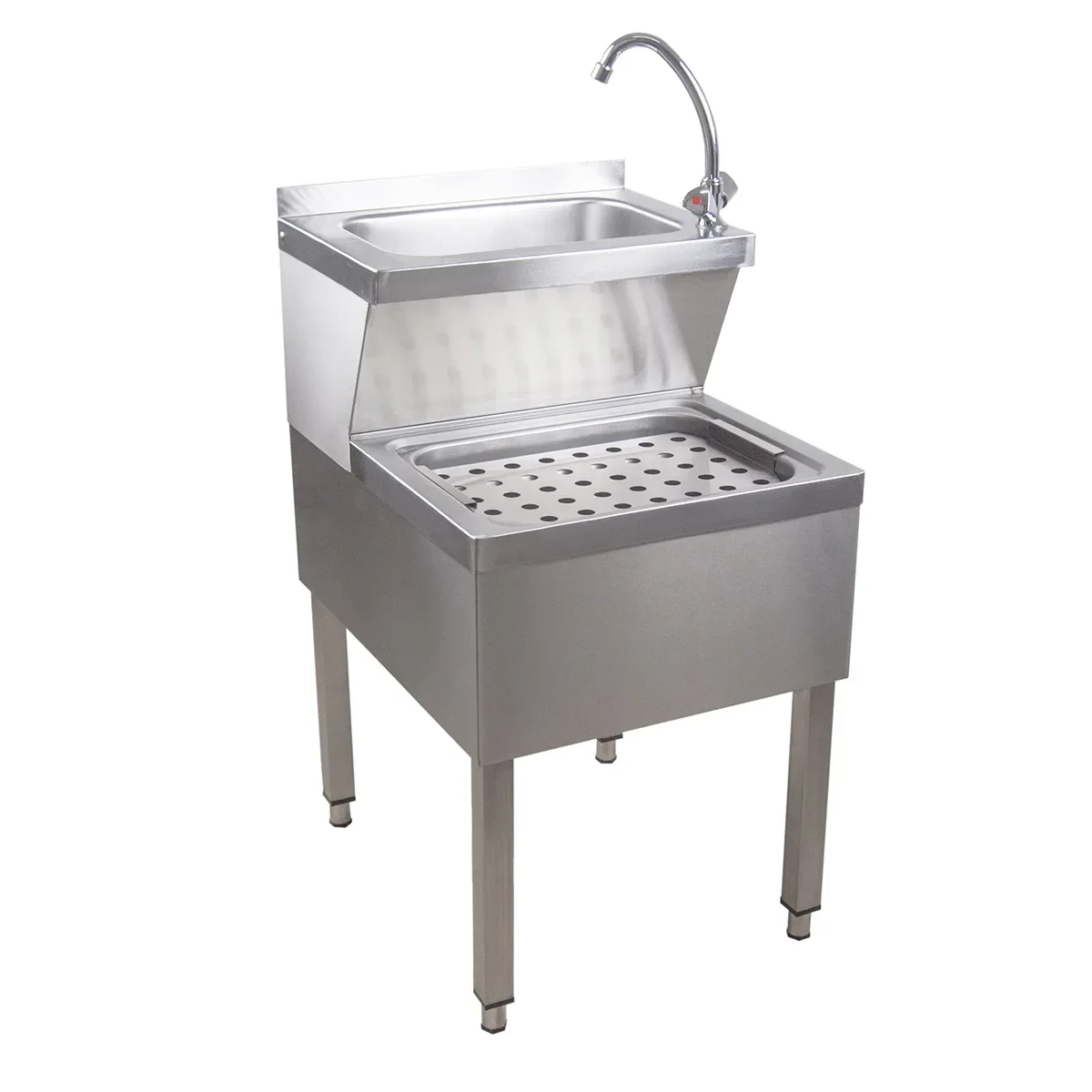 "Evier, lave main, lave main inox, lave main professionnel - combi image"