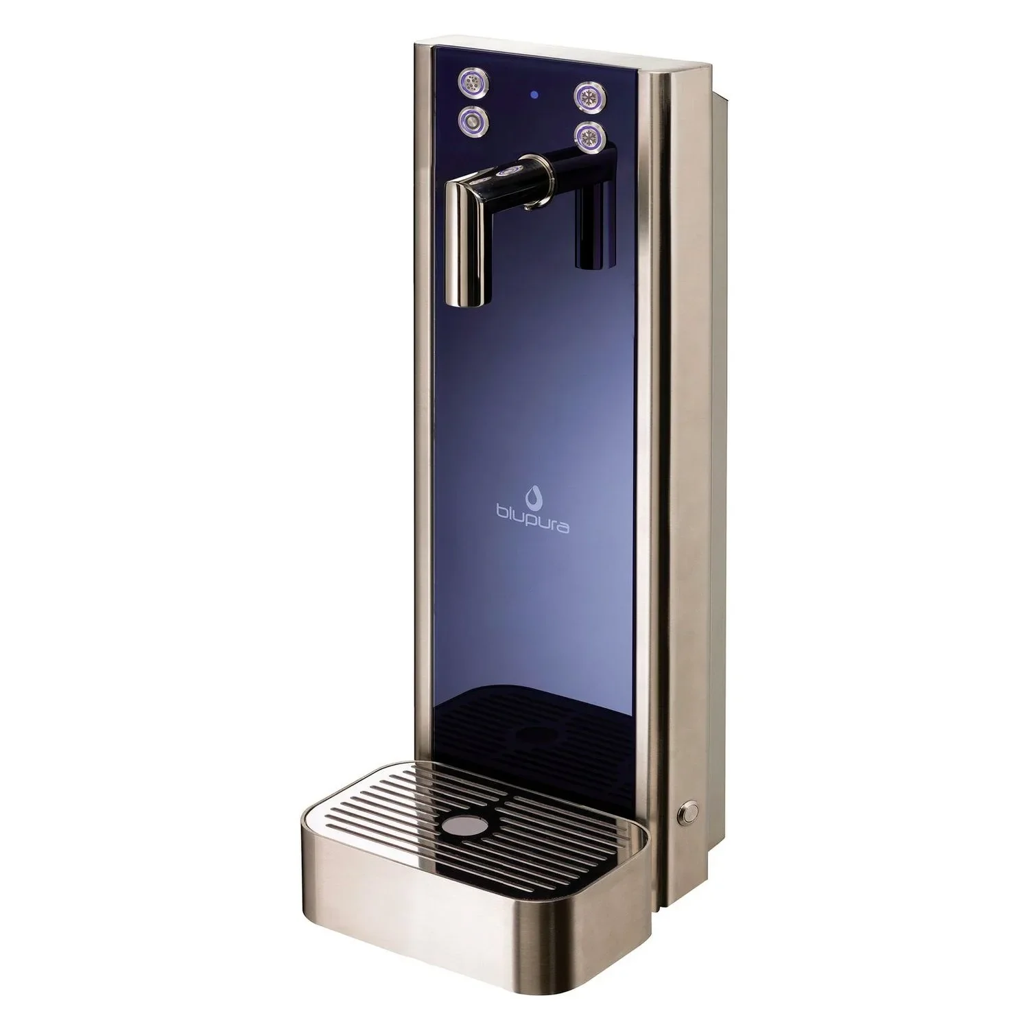 "Fontaine a eau, machine eau gazeuse, distributeur d eau, machine eau pétillante - Bluglass one tower 3W, sur la table image"