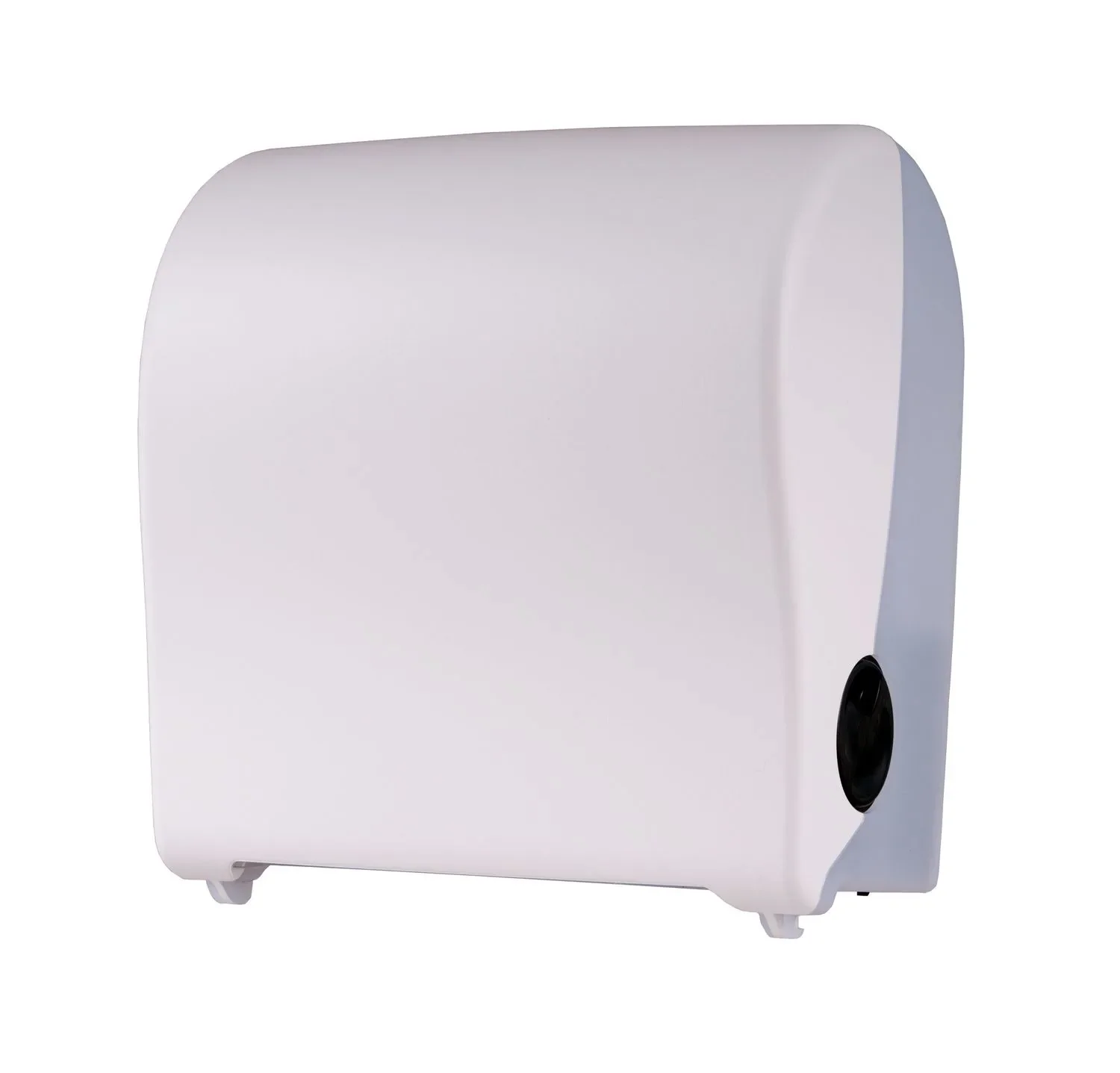 "Distributeur essuie main, distributeur papier main, porte essuie main - PQSAutK, Mini, plastique, blanc  image"