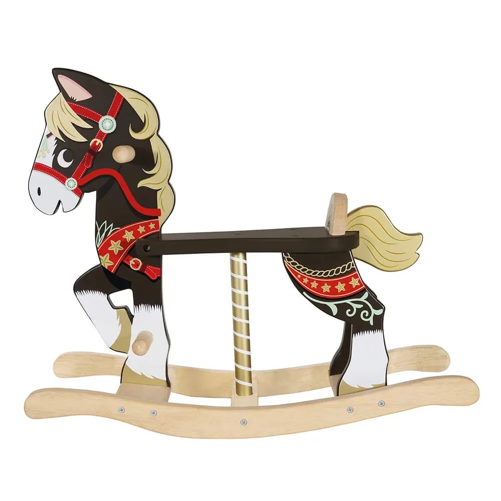 "Le Toy Van Cheval à bascule Carrousel image"