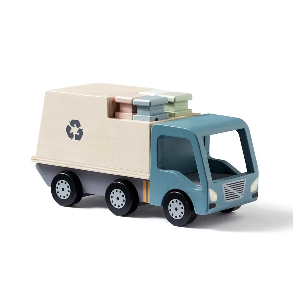 "Kids Concept Jouet Benne à ordures en bois image"