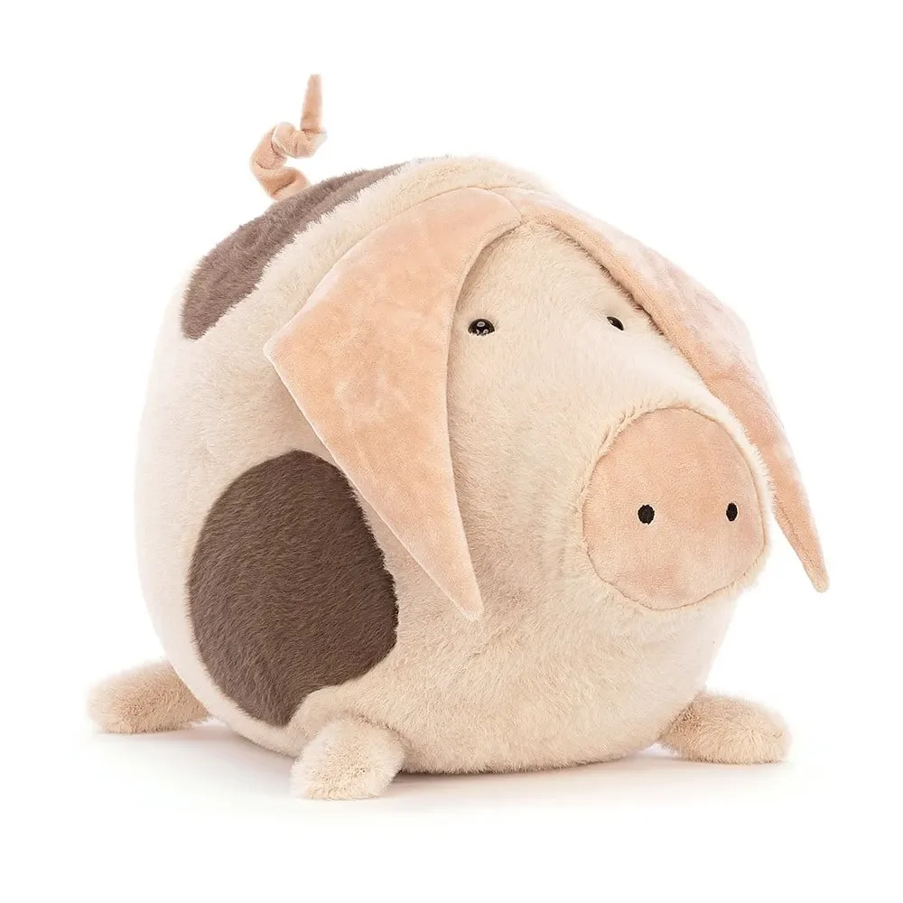 "Jellycat Peluche - Higgledy Piggledy Old Spot, Taille: Énorme - H33 X L40 CM image"