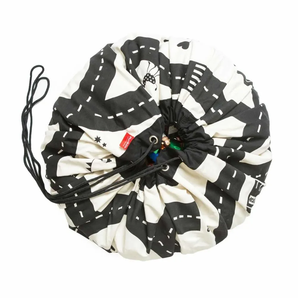 play & go Sac de jeu Imprimé carte routière