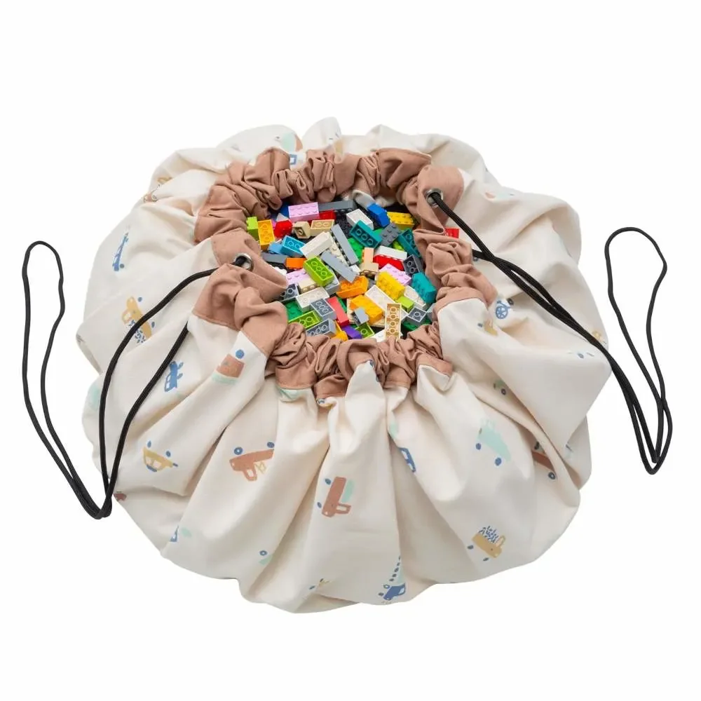 "play & go Sac de jeu Print grandes voitures image"