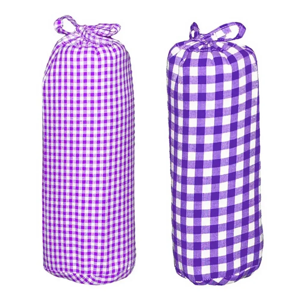 "Taftan Drap housse 70 x 140 vichy & carreaux violet, carogranes: 7 mm image"