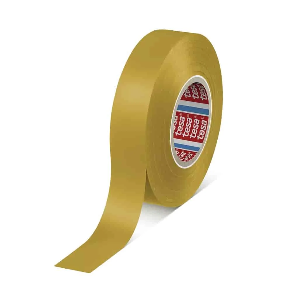 "Ruban isolant PVC jaune 19mm x 33m image"