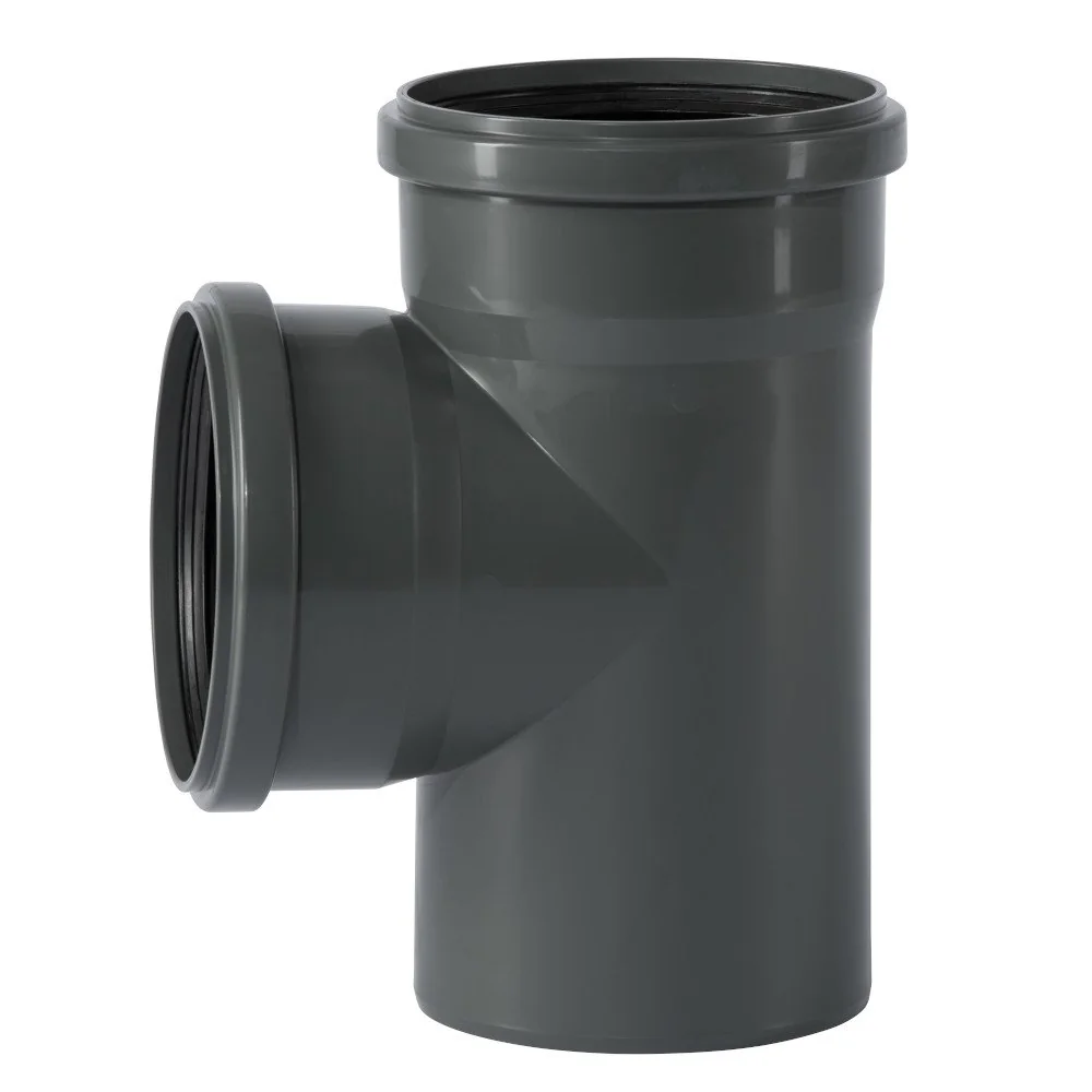 "Tuyau PVC évacuation DN 160, Raccord PVC assainissement 87 Degrés image"