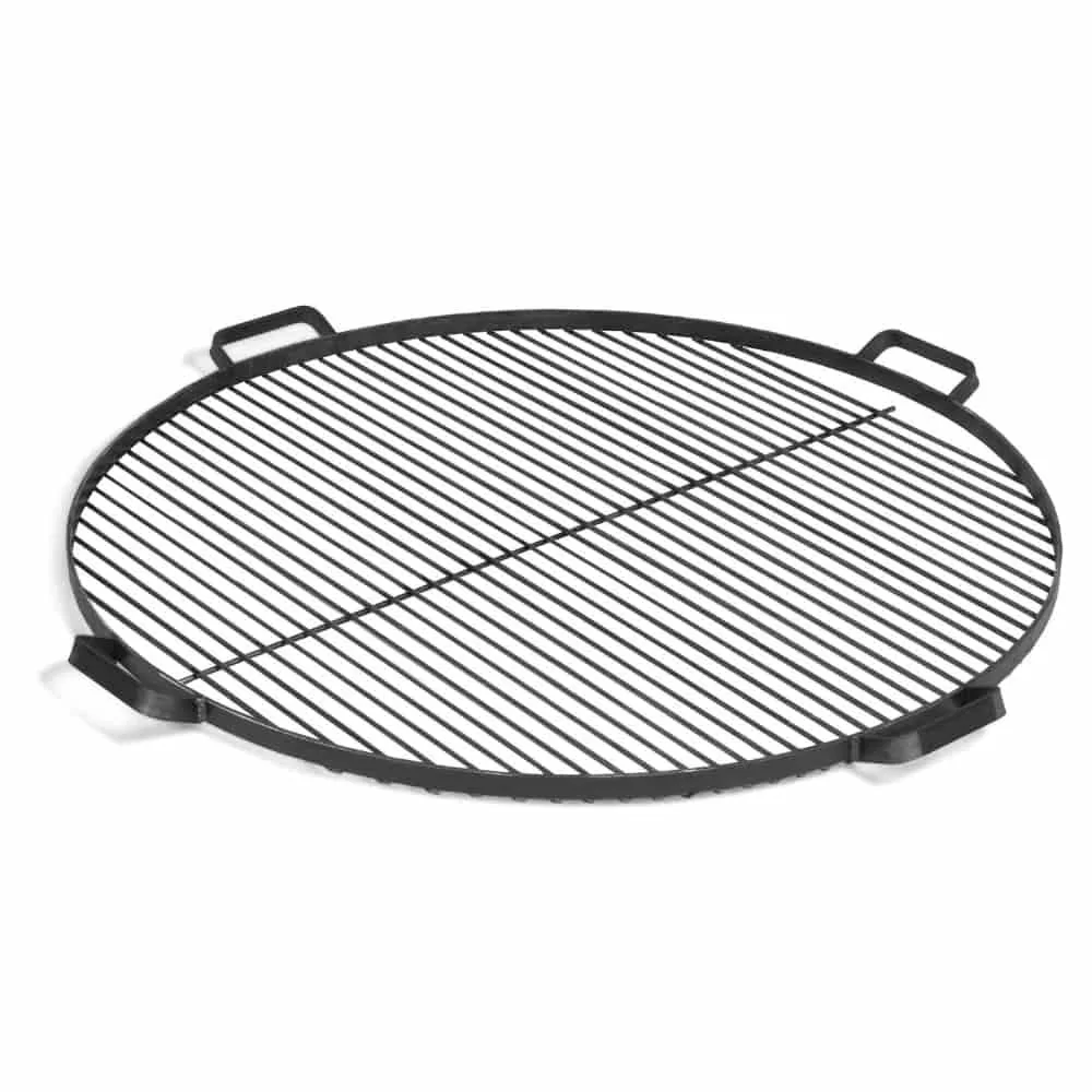 "Grille Ronde en Acier pour Brasero 80 cm avec Poignées image"
