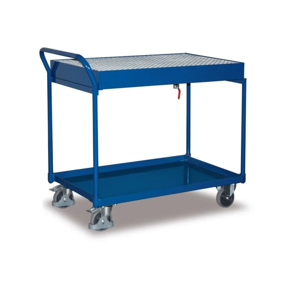 "Chariot d'atelier 2 Plateaux avec Bac de Rétention, EasySTOP image"