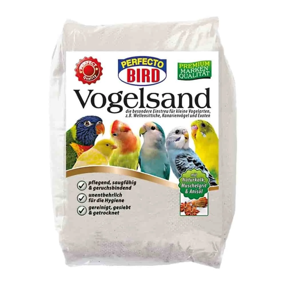 "Sable Naturel pour Oiseaux - 2,5 kg - Hygiène Parfaite image"