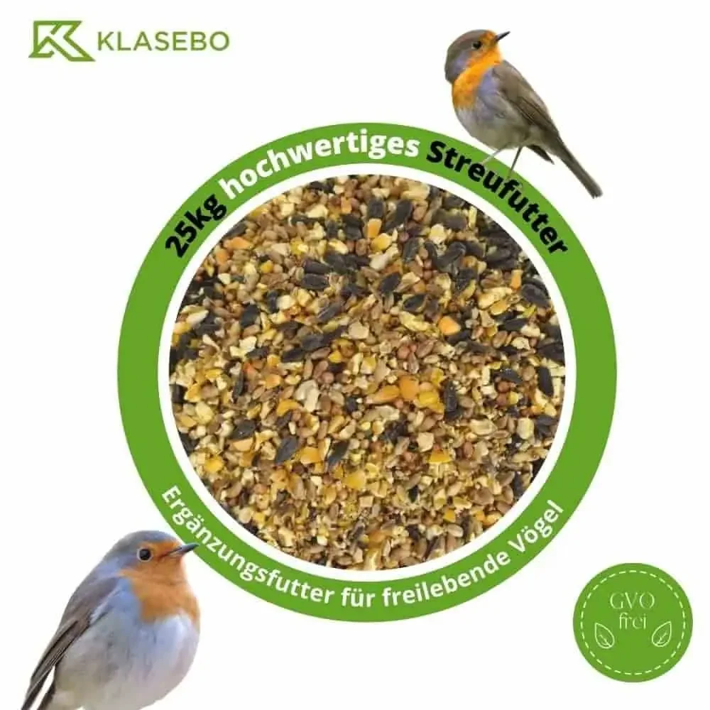 "Graines pour oiseaux 25kg, nourriture pour oiseaux sauvages, mélange varié image"