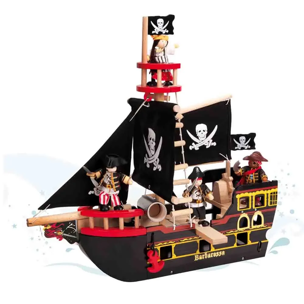 "Le Toy Van Bateau pirate Barbarossa image"