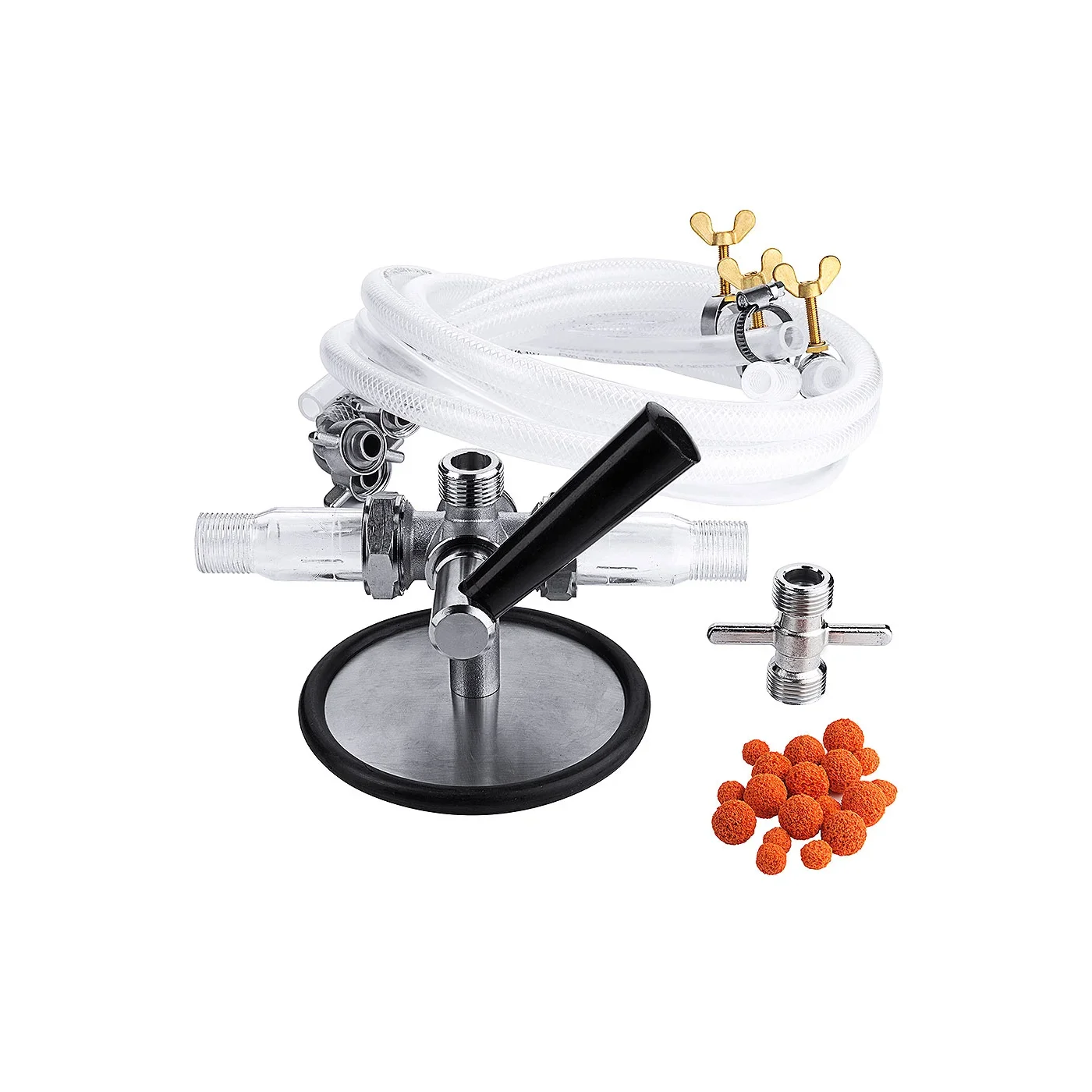 Kit de nettoyage de conduites de bière complet avec tuyaux et accessoires