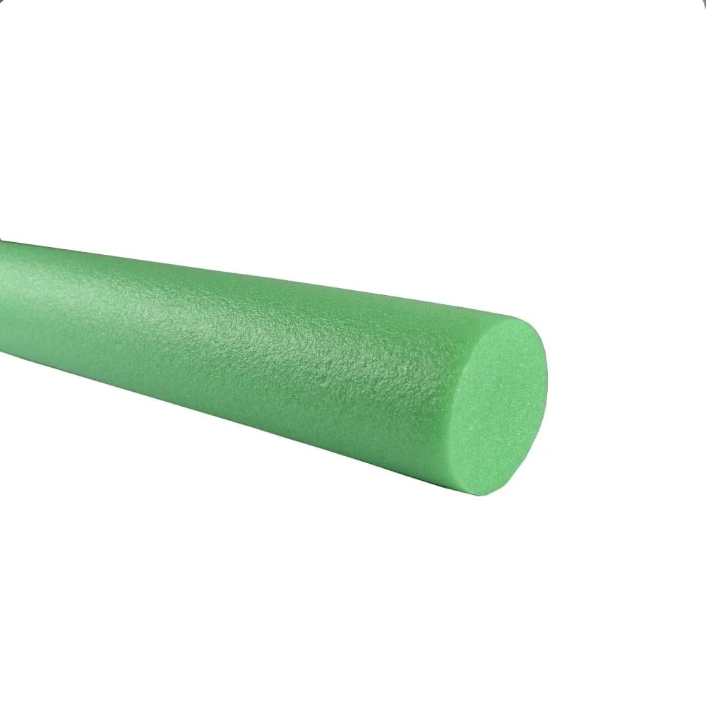 "Frite de piscine verte 160cm - Noodle aquatique pour jeux et natation image"