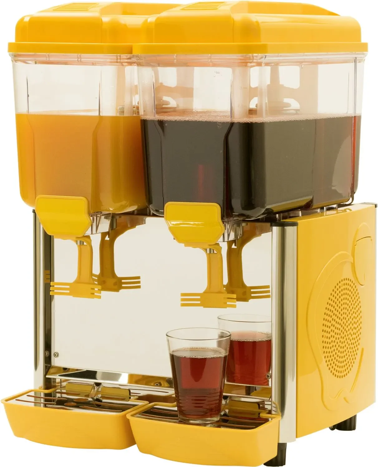 "Distributeur de boisson, distributeur de boisson professionnel. distributeur de boissons froides - COROLLA 2G jaune image"