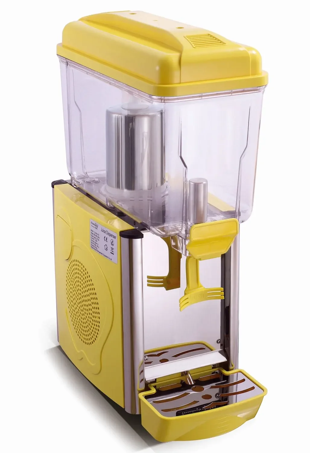 "Distributeur de boisson, distributeur de boisson professionnel. distributeur de boissons froides - COROLLA 1G jaune image"