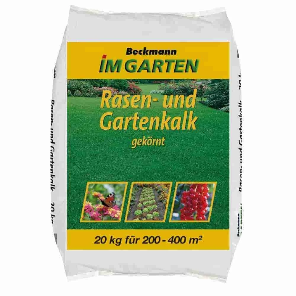 "Chaux gazon, chaux jardin, amendement calcaire, 20kg granulée, 200-400m² image"