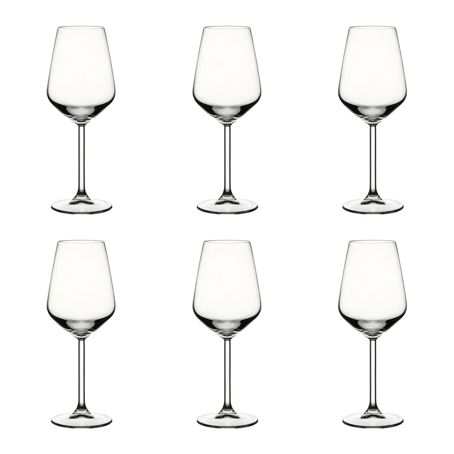 "Verres à vin, Set de 6 pièces - Allegra, 350ml image"