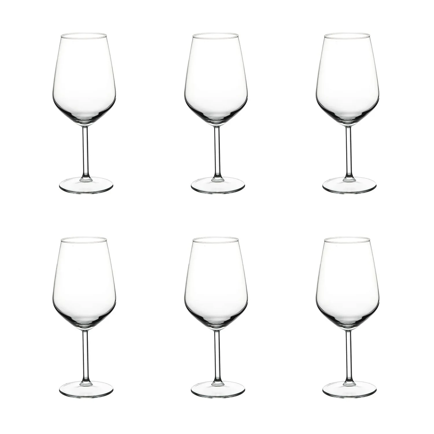 "Verres à vin, Set de 6 pièces - Allegra, 490ml image"