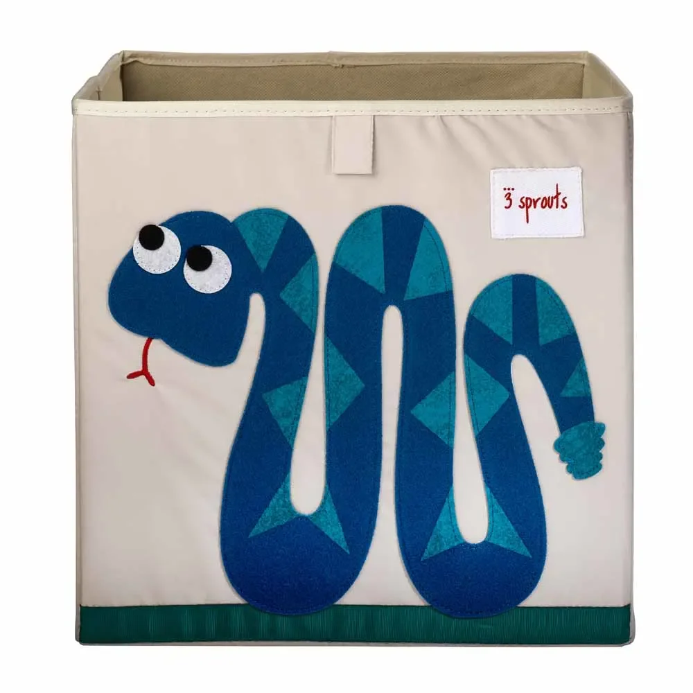 "3 Sprouts panier de rangement serpent image"