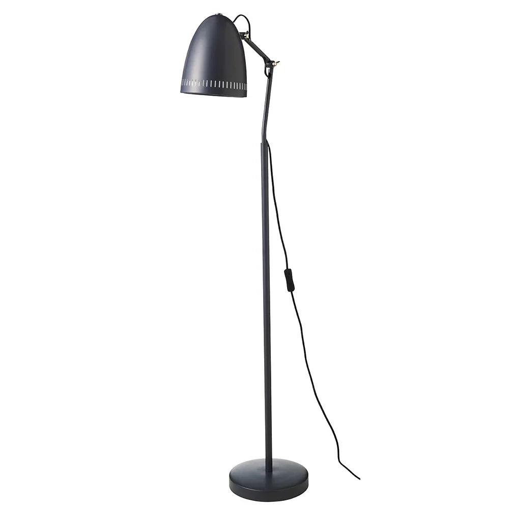 Superliving Lampadaire métal "Dynamo" noir mat