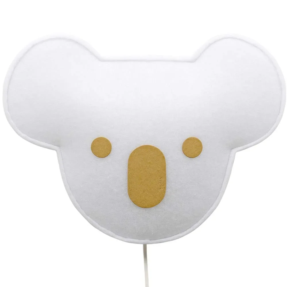 "Buokids Soft Applique Koala Ours moutarde jaune image"
