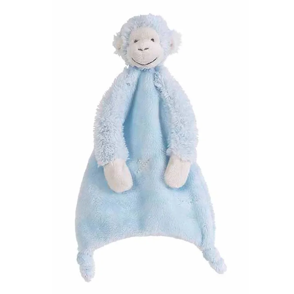 "Happy Horse Bébé Doudou Singe Mickey bleu image"
