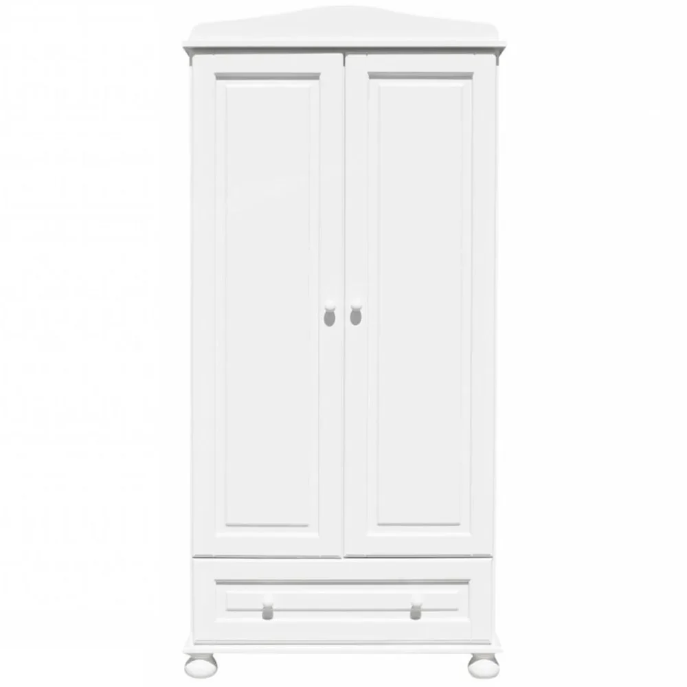 "Caramella Armoire 2 portes "Romantik" blanc image"