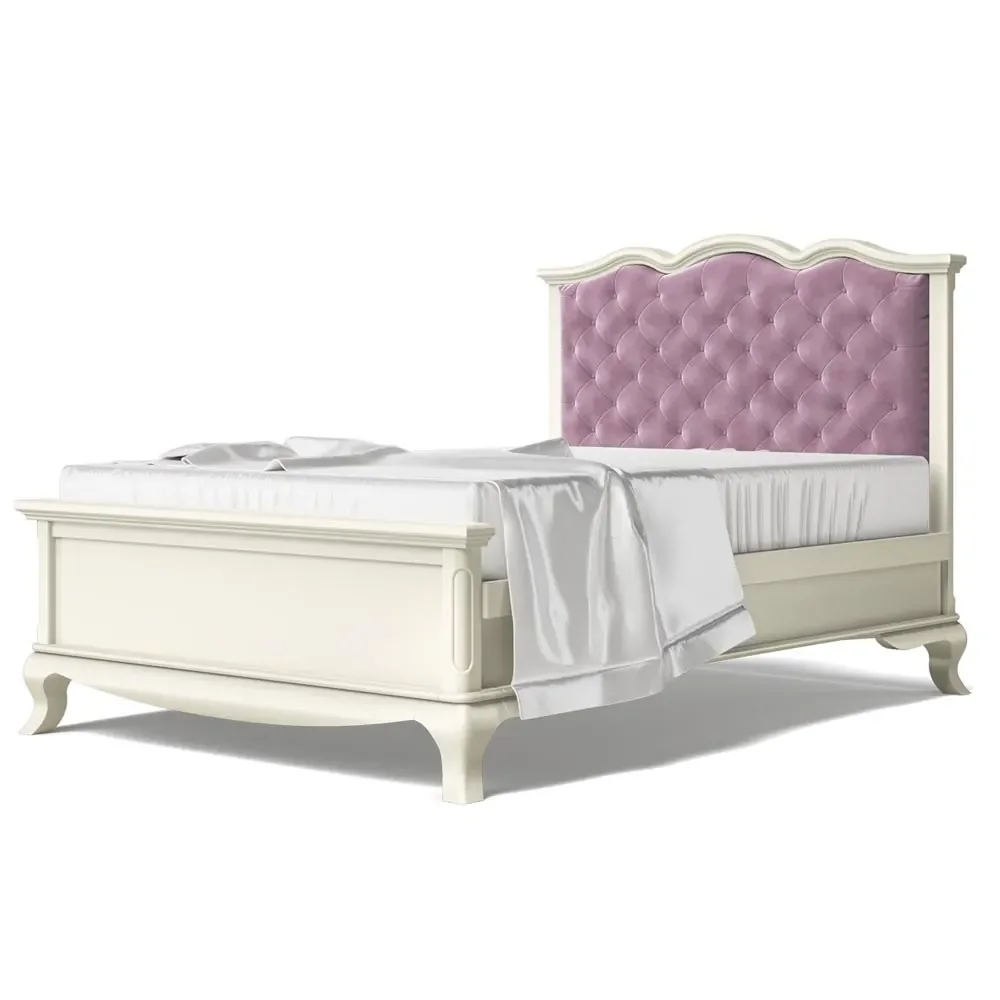 "Romina Cleopatra Lit enfant tête de lit rembourrée 140 cm image"