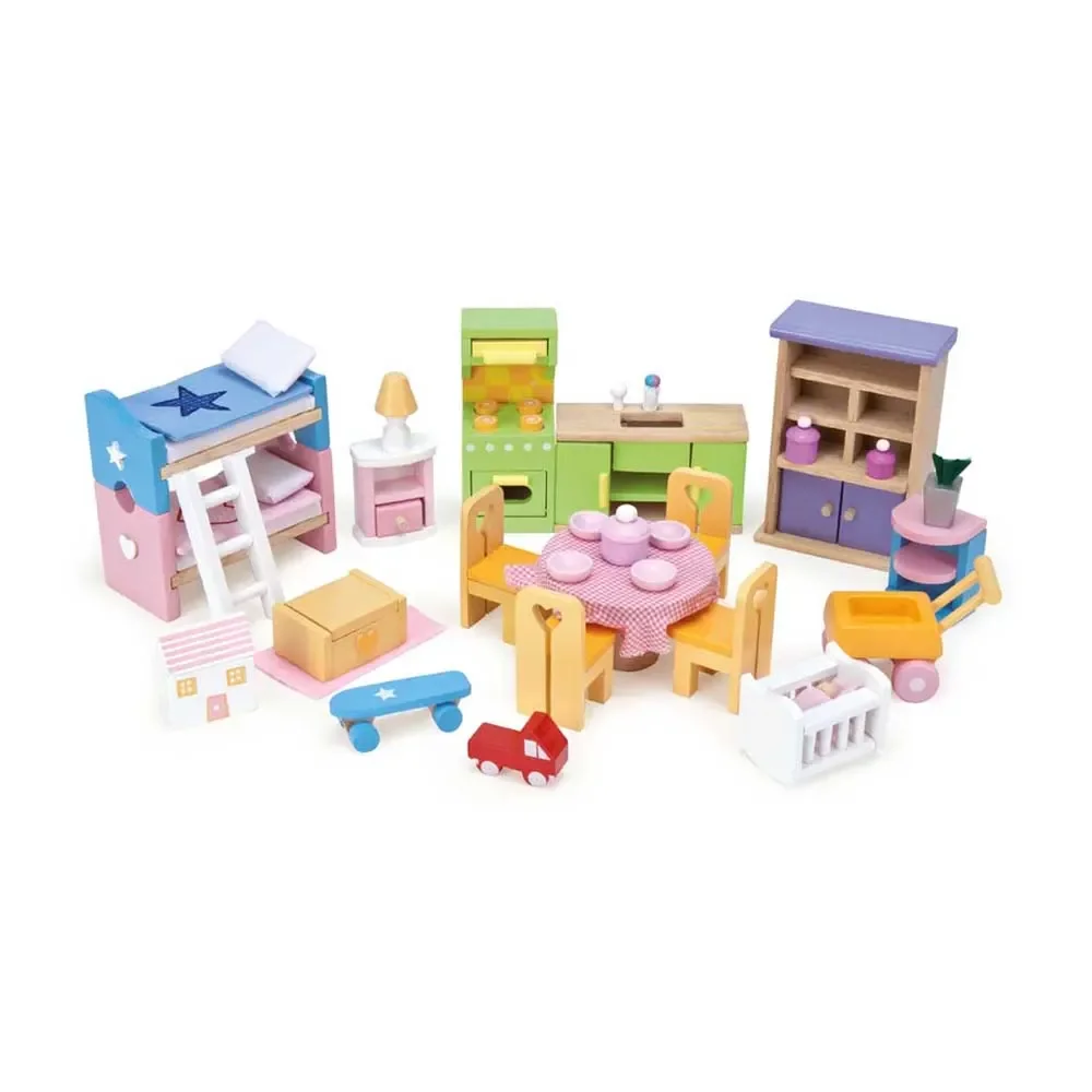 "Le Toy Van Maison de poupées Accessoires Set de meubles de démarrage image"