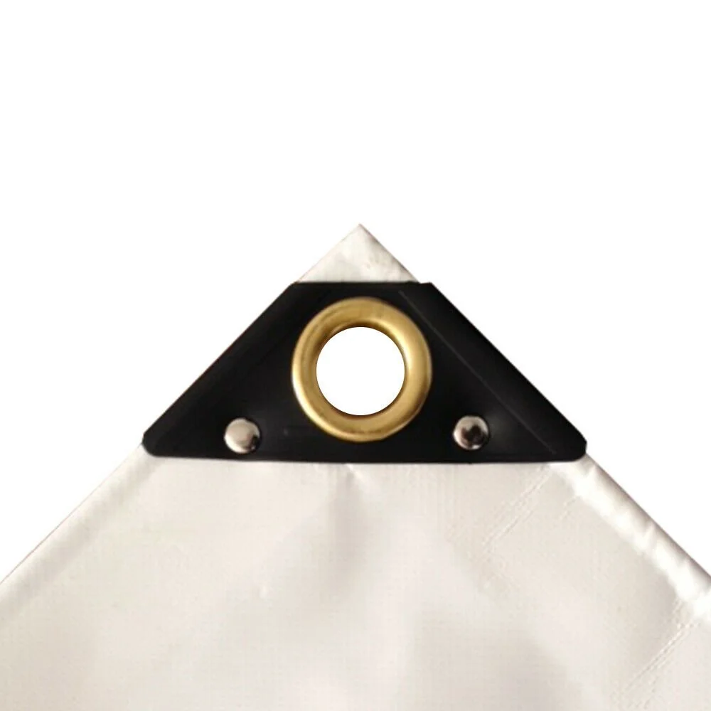 "Bâche de protection PVC 3x6m, Bâche étanche blanche - Boni-Shop image"