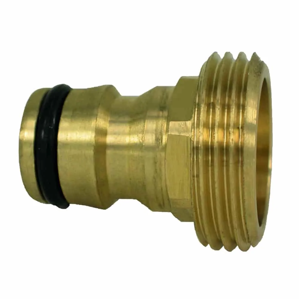 "Raccord Robinet Arrosage 1/2 Pouce en Laiton - Système de Connexion Rapide pour Jardin image"