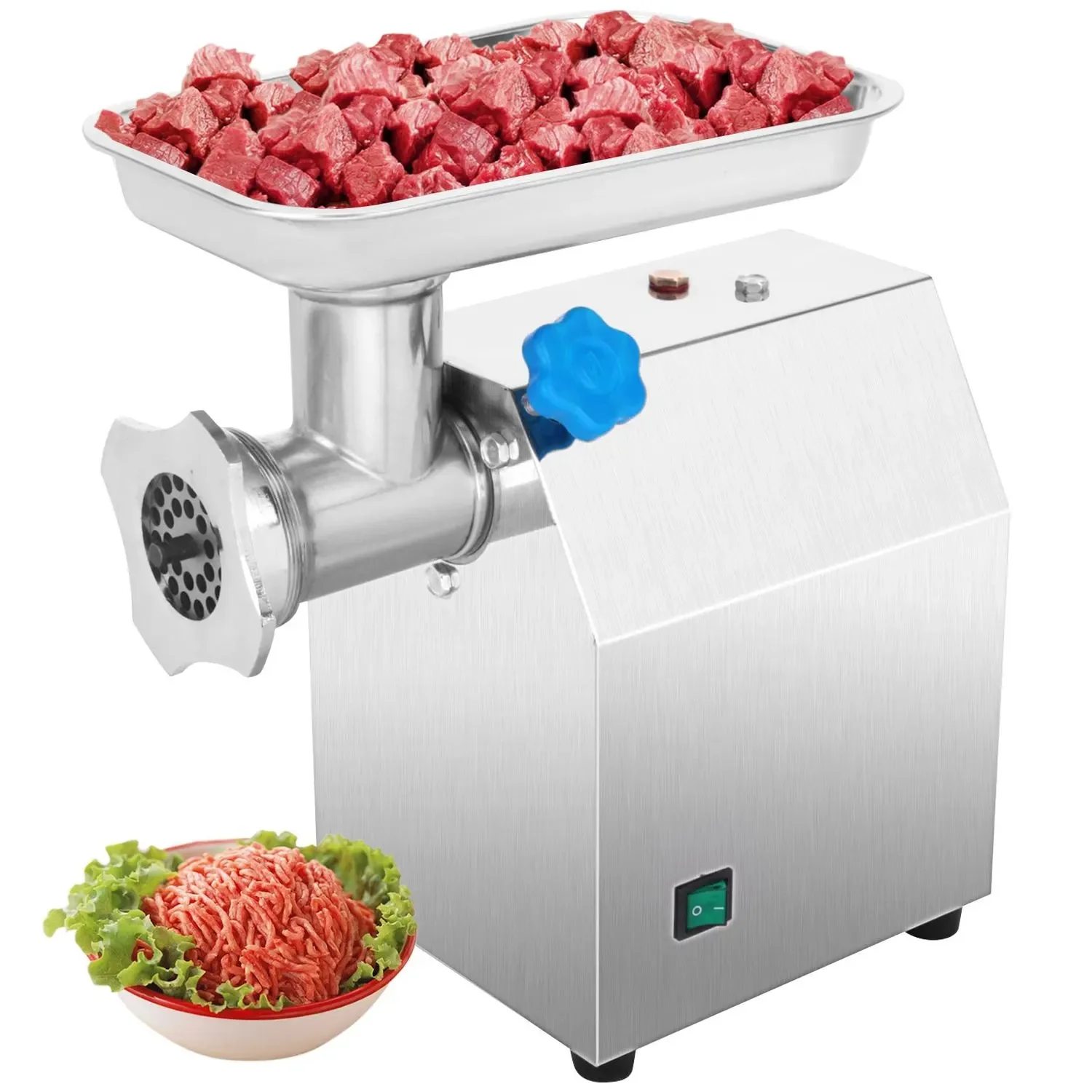 "Hachoir a viande - électrique, 850 W, 122 kg de viande hachée par heure image"
