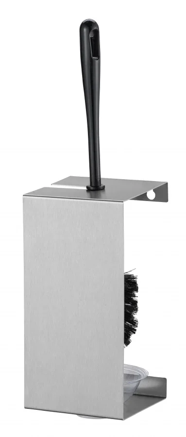 Porte-brosse wc, Support brosse wc - Acier inoxydable, CLT-CS