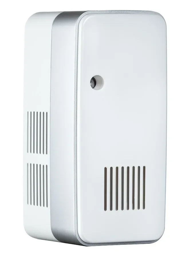 "Diffuseur de parfum, Désodorisant pour montage mural, Plastique, Couleur: blanc/argent image"
