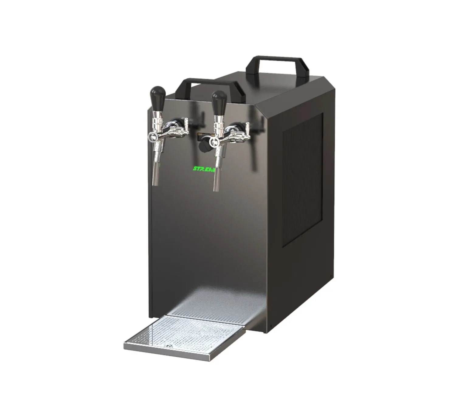 "Tireuse a biere avec pompe à membrane STREAM 80K machine a biere, pompe a biere 2 lignes, professionnelle image"