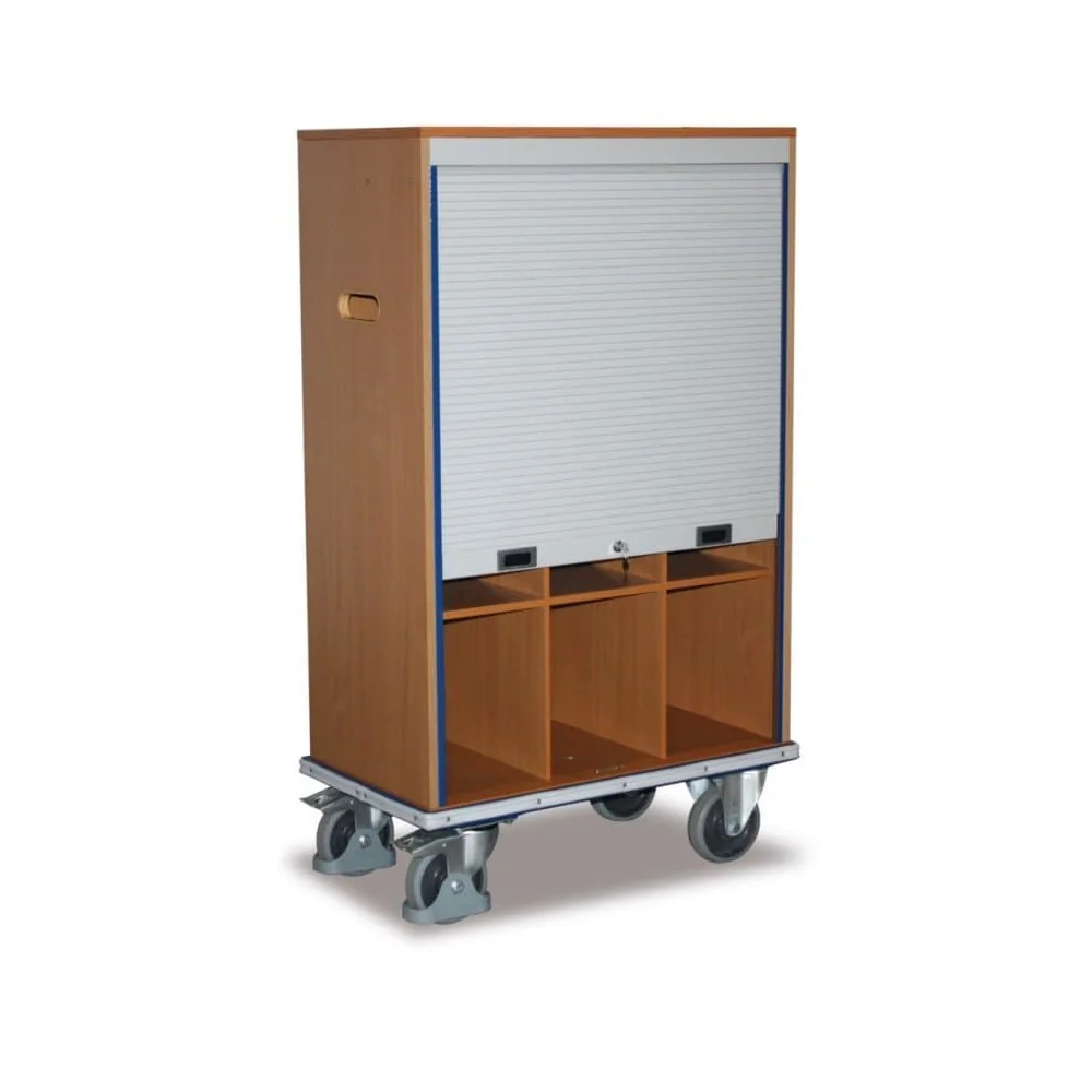 Aktenwagen abschließbar, 9 Fächer