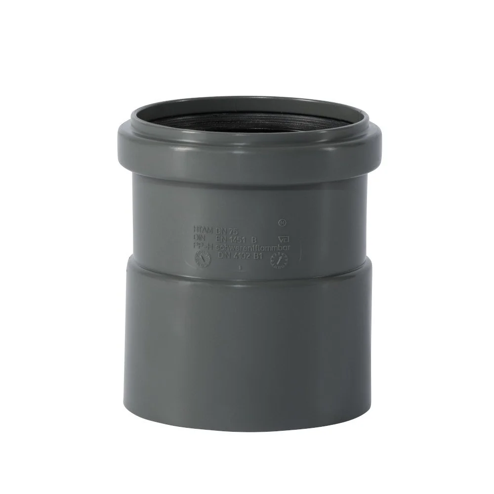 "Manchon HTsafeAM DN/OD 75 pour Tube PVC d'Évacuation image"