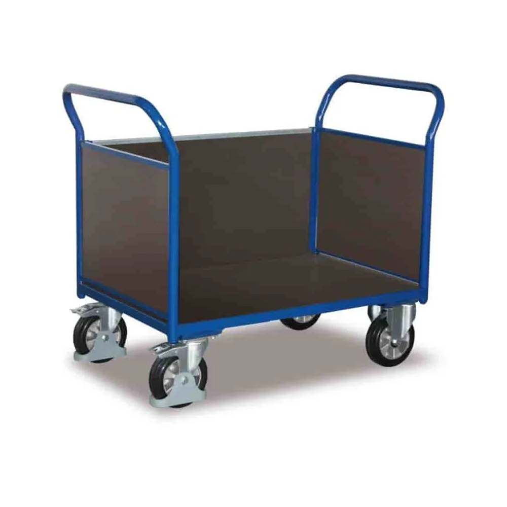 "Chariot à trois parois 1000 kg Type S + EasySTOP image"